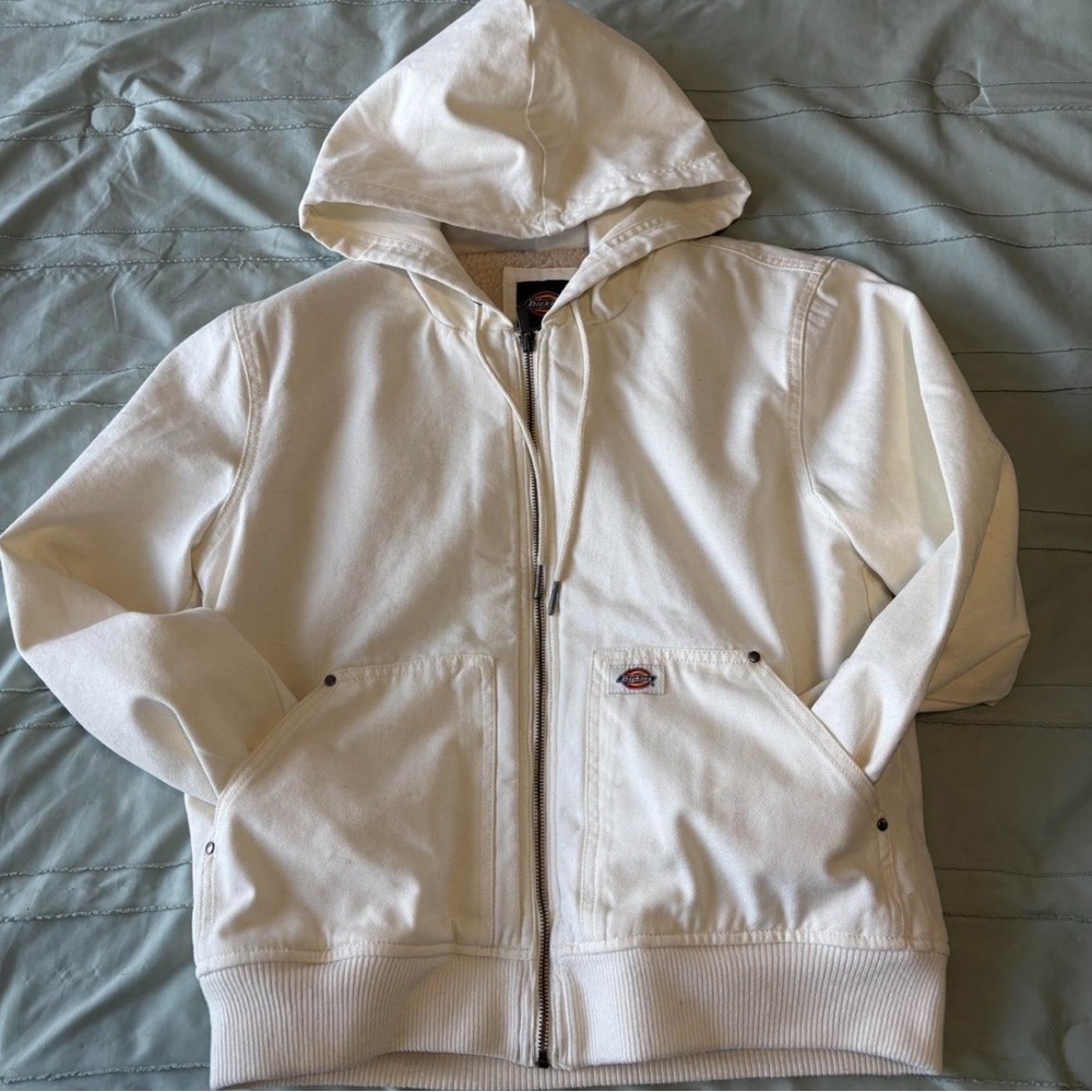 Dickies Cream Colored Canvas Jacket